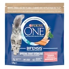 Purina ONE Croquettes pour Chat Stérilisé au Saumon 1,5 kg - Purina ONE - Maxi Zoo à Champigny-sur-Marne Purina ONE Croquettes pour Chat Stérilisé au Saumon 1,5 kg - Purina ONE en promo chez Maxi Zoo Champigny-sur-Marne à 7,59 €