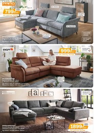 Sofa Angebot im aktuellen Möbel Kraft Prospekt auf Seite 6