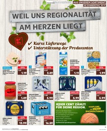 Adelholzener im Kaufland Prospekt Adelholzener im Kaufland Prospekt "Aktuelle Angebote" auf Seite 5