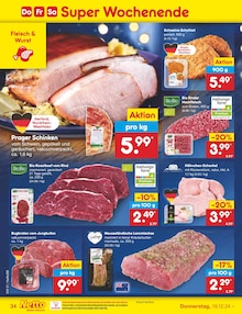 Roastbeef im Netto Marken-Discount Prospekt "Aktuelle Angebote" mit 56 Seiten (Aachen)