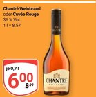 Weinbrand im Angebot bei GLOBUS in Neubrandenburg Weinbrand Angebote von Chantré bei GLOBUS Neubrandenburg für 6,00 €