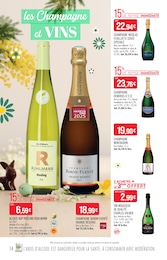 Offre Champagne Brut dans le catalogue Supermarchés Match du moment à la page 14