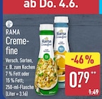 Cremefine zum Kochen 7 % Fett bei ALDI Nord im Linthe Prospekt für 0,79 €