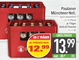Münchner Hell im EDEKA Prospekt Münchner Hell von Paulaner im aktuellen EDEKA Prospekt für 12,99 €