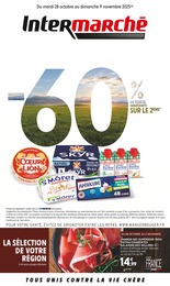 Prospectus Supermarchés Intermarché en cours, -60% DE REMISE IMMÉDIATE SUR LE 2ÈME, 24 pages, 28/10/2025 - 09/11/2025 Catalogue Supermarchés Intermarché en cours à Royan et alentours, -60% DE REMISE IMMÉDIATE SUR LE 2ÈME, 24 pages, 28/10/2025 - 09/11/2025