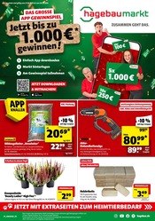 Aktueller Hagebaumarkt Baumärkte Prospekt in Moers und Umgebung, "SO günstig geht das!" mit 24 Seiten, 27.09.2025 - 04.10.2025