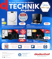 Fernseher im dodenhof TechnikWelt Prospekt in Oyten Aktueller dodenhof TechnikWelt Prospekt mit Fernseher, "Top Angebote", Seite 1