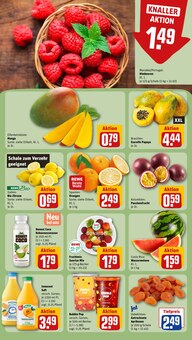 Papaya im REWE Prospekt "Dein Markt" mit 30 Seiten (Leipzig)