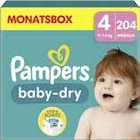Aktuelles Baby-Dry Windeln Größe 4 Monatsbox Angebot bei Rossmann in Hamburg ab 53,95 €