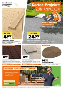 Terrassenplatten im aktuellen OBI Prospekt (Paderborn) Terrassenplatten im OBI Prospekt "BIBERSTARK SPAREN" mit 21 Seiten (Paderborn)