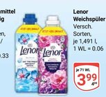Aktuelle Weichspüler Angebote bei GLOBUS in Erlangen Aktuelles Weichspüler Angebot bei GLOBUS in Erlangen ab 3,99 €