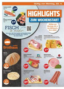 Fisch im V-Markt Prospekt "V-Markt einfach besser einkaufen" mit 25 Seiten (München)