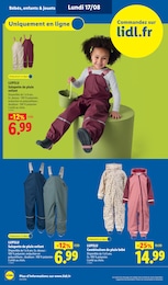 Offre Vêtements Enfant dans le catalogue Lidl du moment à la page 50