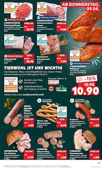 Rindfleisch im aktuellen Kaufland Prospekt (Essen) Rindfleisch im Kaufland Prospekt "Aktuelle Angebote" mit 58 Seiten (Essen)