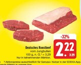 Aktuelles Deutsches Roastbeef Angebot bei EDEKA in Erlangen ab 2,22 €