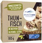 Thunfisch in nativem Olivenöl extra im Angebot bei REWE in Buxtehude Thunfisch in nativem Olivenöl extra Angebote von Deutsche See bei REWE Buxtehude für 1,99 €