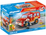 Polizei auf Verbrecherjagd oder Feuerwehr Löscheinsatz Angebote von Playmobil bei Rossmann Nordhausen für 19,99 €