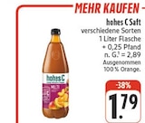 Saft bei EDEKA im Dresden Prospekt für 1,79 €