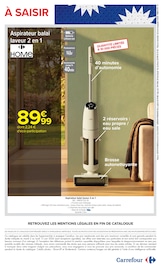 Promos Aspirateur Balai dans le catalogue "Carrefour" de Carrefour Aspirateur Balai en promo dans le catalogue Carrefour à la page 2