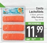 Lachsfilets im EDEKA Prospekt Lachsfilets von Costa im aktuellen EDEKA Prospekt für 11,99 €