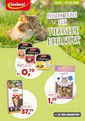 Aktueller Zookauf Prospekt mit Lachs, "FRISCHE DEALS FÜR TIERISCHE BEGLEITER!", Seite 1