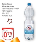 Mineralwasser Angebote von Gerolsteiner bei GLOBUS Zwickau für 0,79 €