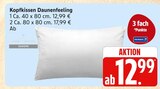 Kopfkissen Daunenfeeling im Angebot bei Marktkauf in Greifswald Kopfkissen Daunenfeeling Angebote bei Marktkauf Greifswald für 12,99 €