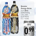 Energy-Drink auch Zero Angebote von Booster bei E center Leonberg für 0,99 €