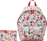 Sac à dos et trousse fleurs - Monoprix en promo chez Monoprix Margaret Sac à dos et trousse fleurs - Monoprix dans le catalogue Monoprix Margaret