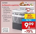 Aktuelles Aufbewahrungskörbe Angebot bei Netto Marken-Discount in Mönchengladbach ab 9,99 €