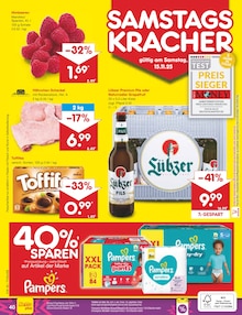 Pampers im aktuellen Netto Marken-Discount Prospekt (Cottbus) Pampers im Netto Marken-Discount Prospekt "Aktuelle Angebote" mit 63 Seiten (Cottbus)