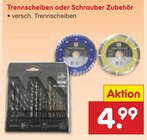 Trennscheiben oder Schrauber Zubehör im Angebot bei Netto Marken-Discount in Siegburg Trennscheiben oder Schrauber Zubehör Angebote bei Netto Marken-Discount Siegburg für 4,99 €