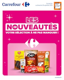 Prospectus Supermarchés Carrefour en cours, LES NOUVEAUTÉS : VOTRE SÉLECTION À NE PAS MANQUER !, 13 pages, 01/09/2025 - 28/09/2025 Catalogue Supermarchés Carrefour en cours à Salviac et alentours, LES NOUVEAUTÉS : VOTRE SÉLECTION À NE PAS MANQUER !, 13 pages, 01/09/2025 - 28/09/2025