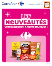 Catalogue Supermarchés Carrefour en cours à Saint-Germain-du-Bel-Air et alentours, "LES NOUVEAUTÉS : VOTRE SÉLECTION À NE PAS MANQUER !", 13 pages, 01/09/2025 - 28/09/2025