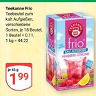 Frio Angebote von Teekanne bei GLOBUS Willich für 1,99 €