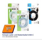 Lade- und Datenkabel USB-C im Angebot bei Action in Rosenheim Lade- und Datenkabel USB-C Angebote von Sologic bei Action Rosenheim für 1,99 €