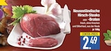 Neuseeländische Hirsch-Steaks im EDEKA Prospekt Neuseeländische Hirsch-Steaks von im aktuellen EDEKA Prospekt für 2,49 €