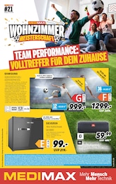 MEDIMAX Prospekt für Leuna: "TEAM PERFORMANCE: VOLLTREFFER FÜR DEIN ZUHAUSE", 8 Seiten, 15.05.2026 - 22.05.2026