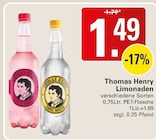 WEZ Rodenberg - Limonaden Angebot im Prospekt Limonaden bei WEZ im Rodenberg Prospekt für 1,49 €