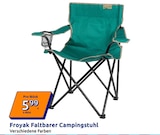 Action Bad Salzungen - Froyak Faltbarer Campingstuhl Angebot im Prospekt Froyak Faltbarer Campingstuhl bei Action im Bad Salzungen Prospekt für 5,99 €