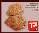 Rindersteaks im Angebot bei Marktkauf in Coburg Rindersteaks Angebote bei Marktkauf Coburg für 1,69 €