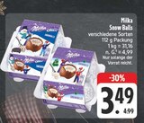 Snow Balls im Angebot bei EDEKA in Freiberg Snow Balls Angebote von Milka bei EDEKA Freiberg für 3,49 €
