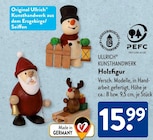 Holzfigur im ALDI SÜD Prospekt Holzfigur von Ullrich Kunsthandwerk im aktuellen ALDI SÜD Prospekt für 15,99 €