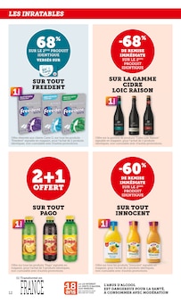 Promotion Chewing-Gum dans le prospectus Super U, valable du 14/10/2025 au 19/10/2025 Promo Chewing-Gum dans le catalogue Super U du moment à la page 12