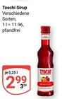 Sirup im Angebot bei GLOBUS in Hofheim Sirup Angebote von Toschi bei GLOBUS Hofheim für 2,99 €