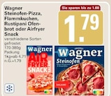 Steinofen-Pizza im WEZ Prospekt zum Preis von 1,79 €
