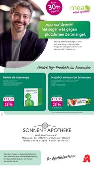 Aktueller mea - meine apotheke Prospekt "Unsere November-Angebote" Seite 1 von 4 Seiten für Neu Wulmstorf