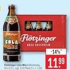 Cola Mix Angebote von Flötzinger bei Marktkauf Reinheim für 11,99 €
