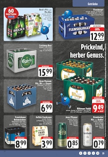 Bier im EDEKA Prospekt "Aktuelle Angebote" mit 24 Seiten (Würselen)