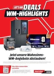 Aktueller MediaMarkt Saturn Elektromärkte Prospekt in Kassel und Umgebung, "LET'S GO! DEALS WM-HIGHLIGHTS" mit 18 Seiten, 29.06.2026 - 06.07.2026